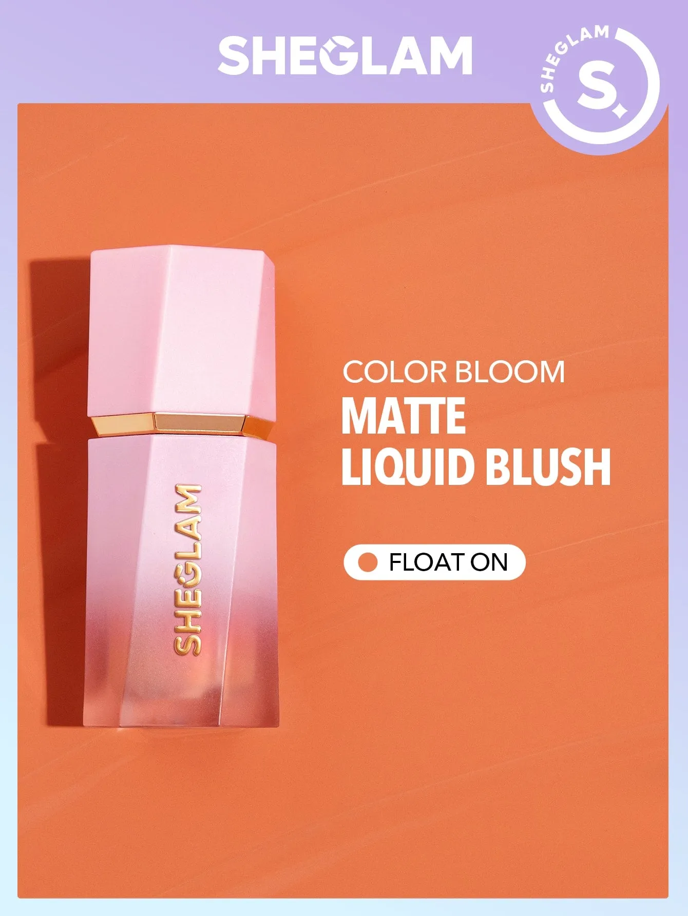 SHEGLAM Color Bloom Liquid Blush Matte Finish Love Cake