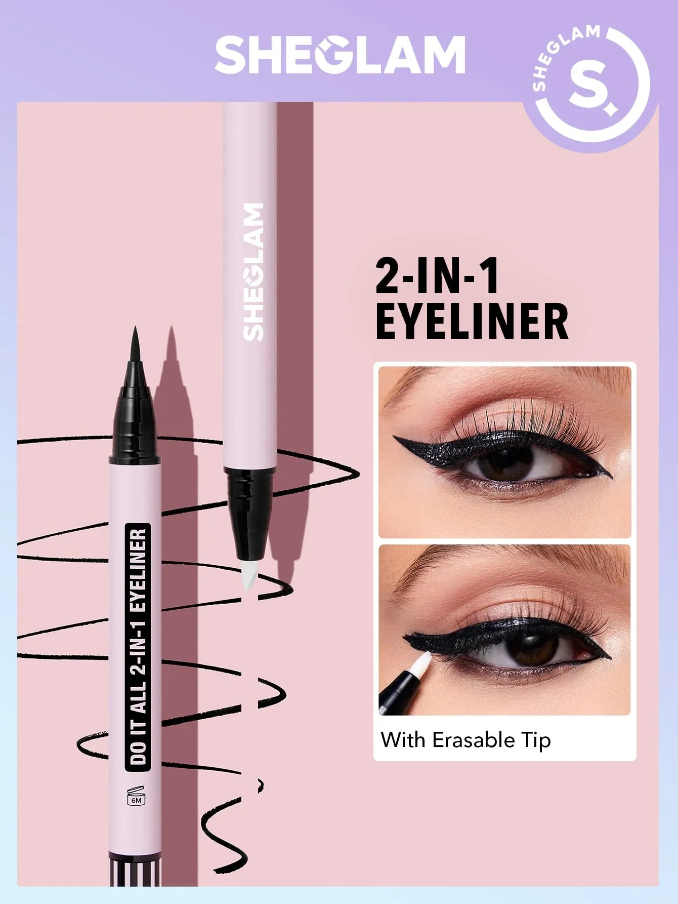 SHEGLAM Do It All 2 in 1 Eyeliner