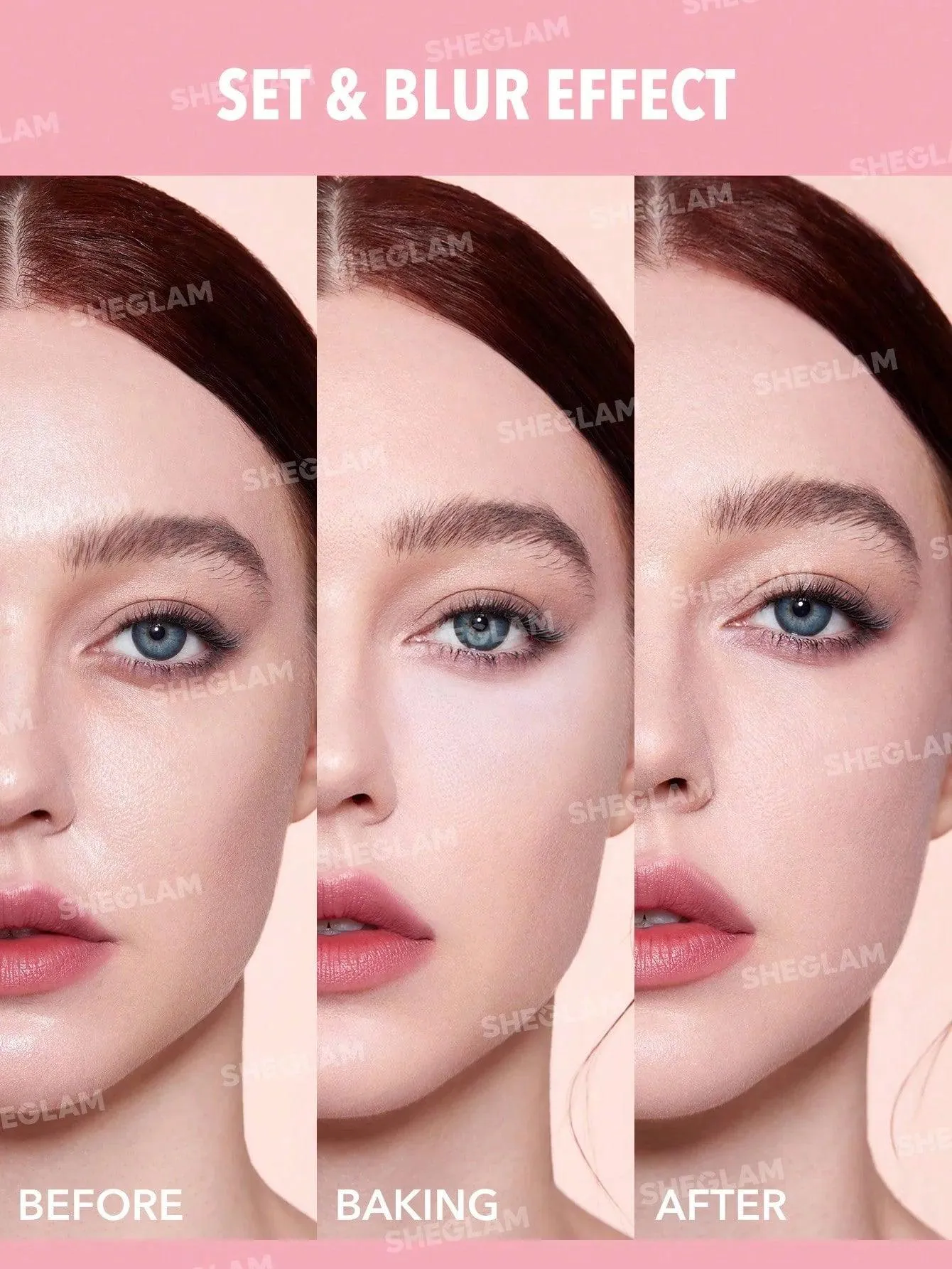 SHEGLAM - Insta-Ready Face Powder Loose Under Eye Setting Powder - Bubblegum
