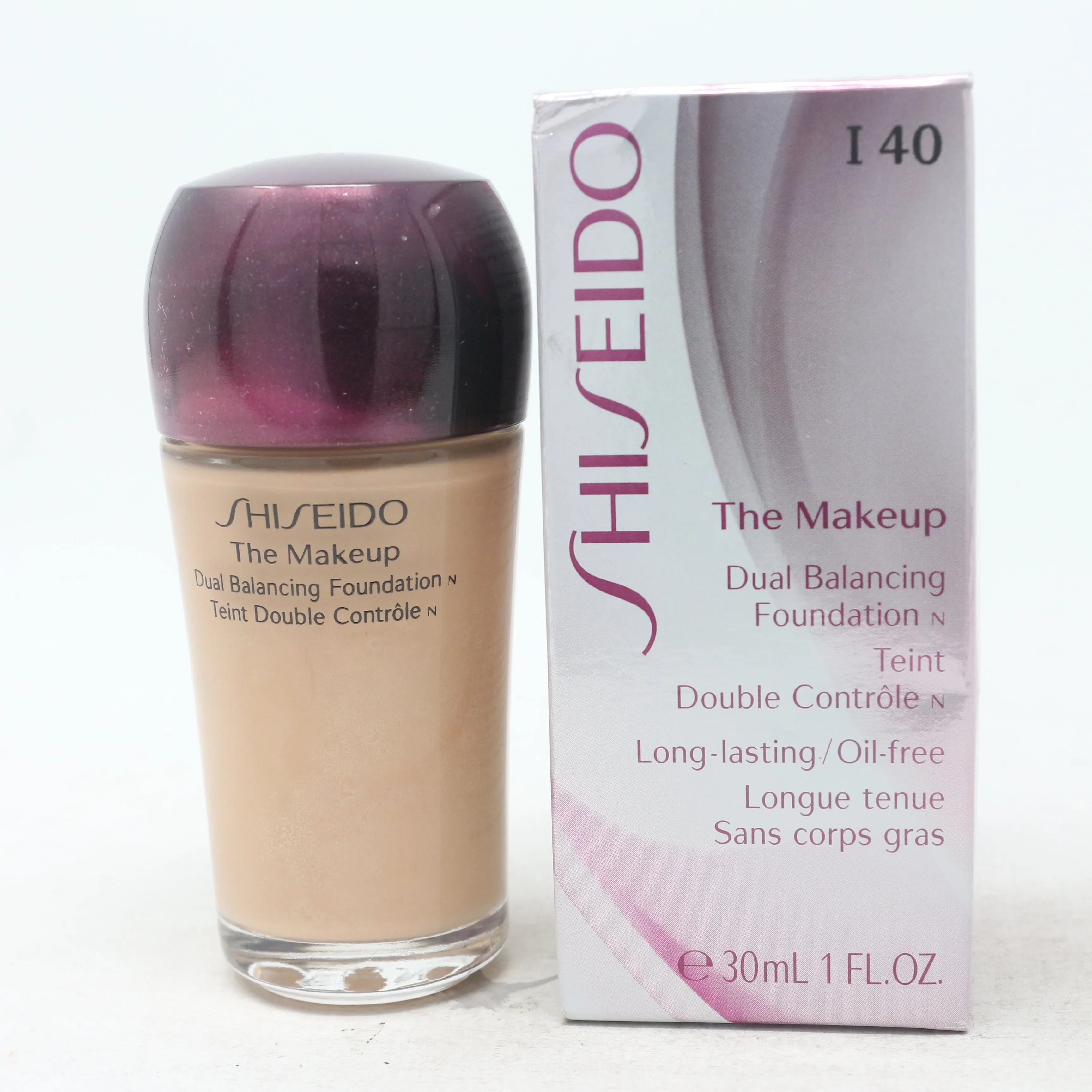 Shiseido The Makeup Dual Balancing Foundation  1oz/30ml New With Box
