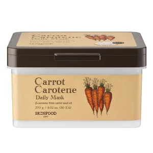 Skinfood Carrot Carotene Daily Mask, 30 Sheets - Sheet Mask - 🏆 #22 - Beauty - Best of December