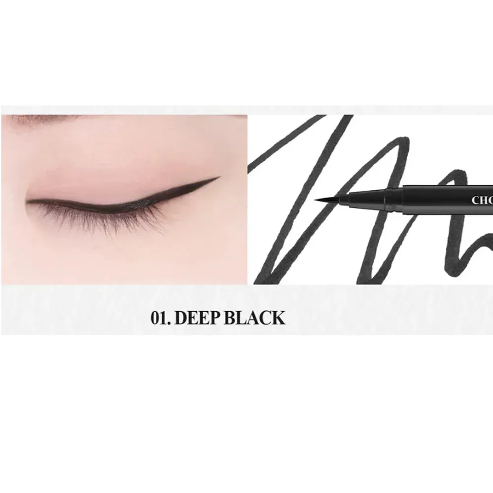 SKINFOOD Choco Shade Brush Eyeliner قلم ايلاينر للعيون من سكنفود