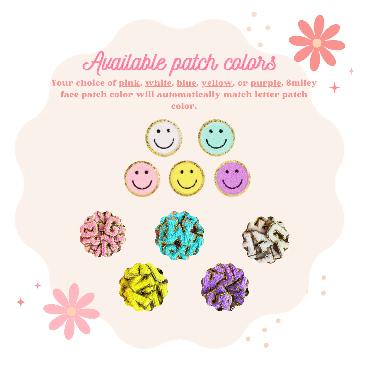 Smiley Face Makeup Bag Set