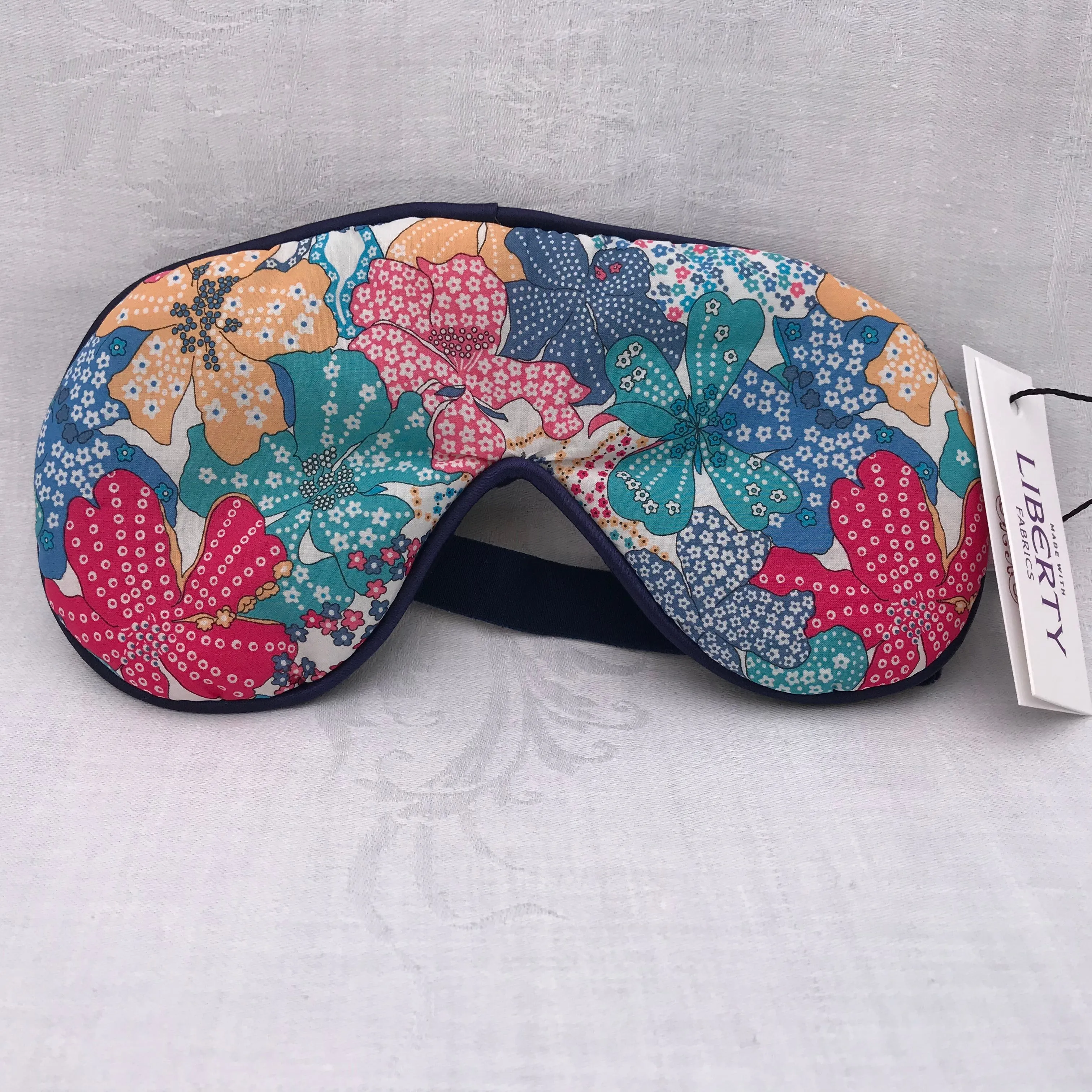 Soft and Comfortable Liberty Mauvey Eye Mask for a Restful Sleep