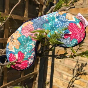 Soft and Comfortable Liberty Mauvey Eye Mask for a Restful Sleep