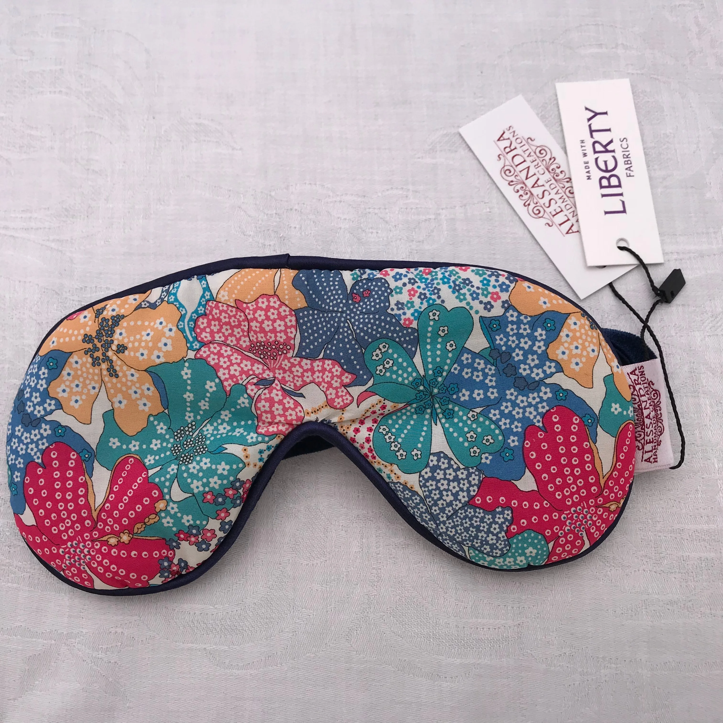 Soft and Comfortable Liberty Mauvey Eye Mask for a Restful Sleep