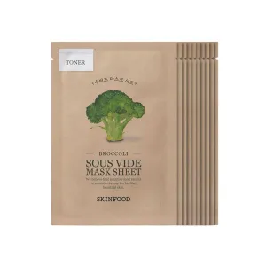 Sous Vide Mask Sheet 10 Mask Broccoli