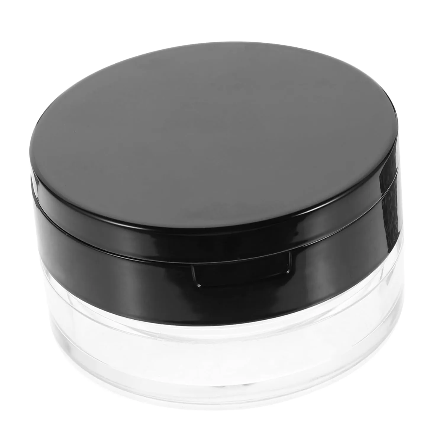 Stylish Powder Holder Refillable Powder Box for Women Loose Case Makeup Container Portable Puff Holder