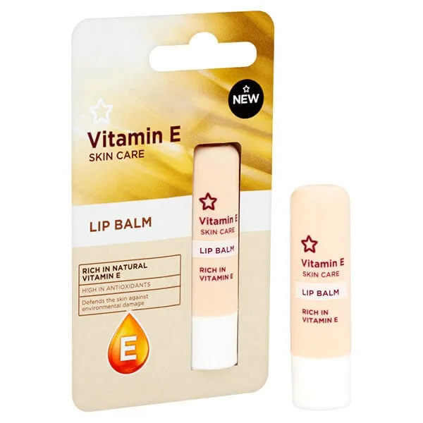 Superdrug Vitamin E Lip balm stick 4.8g