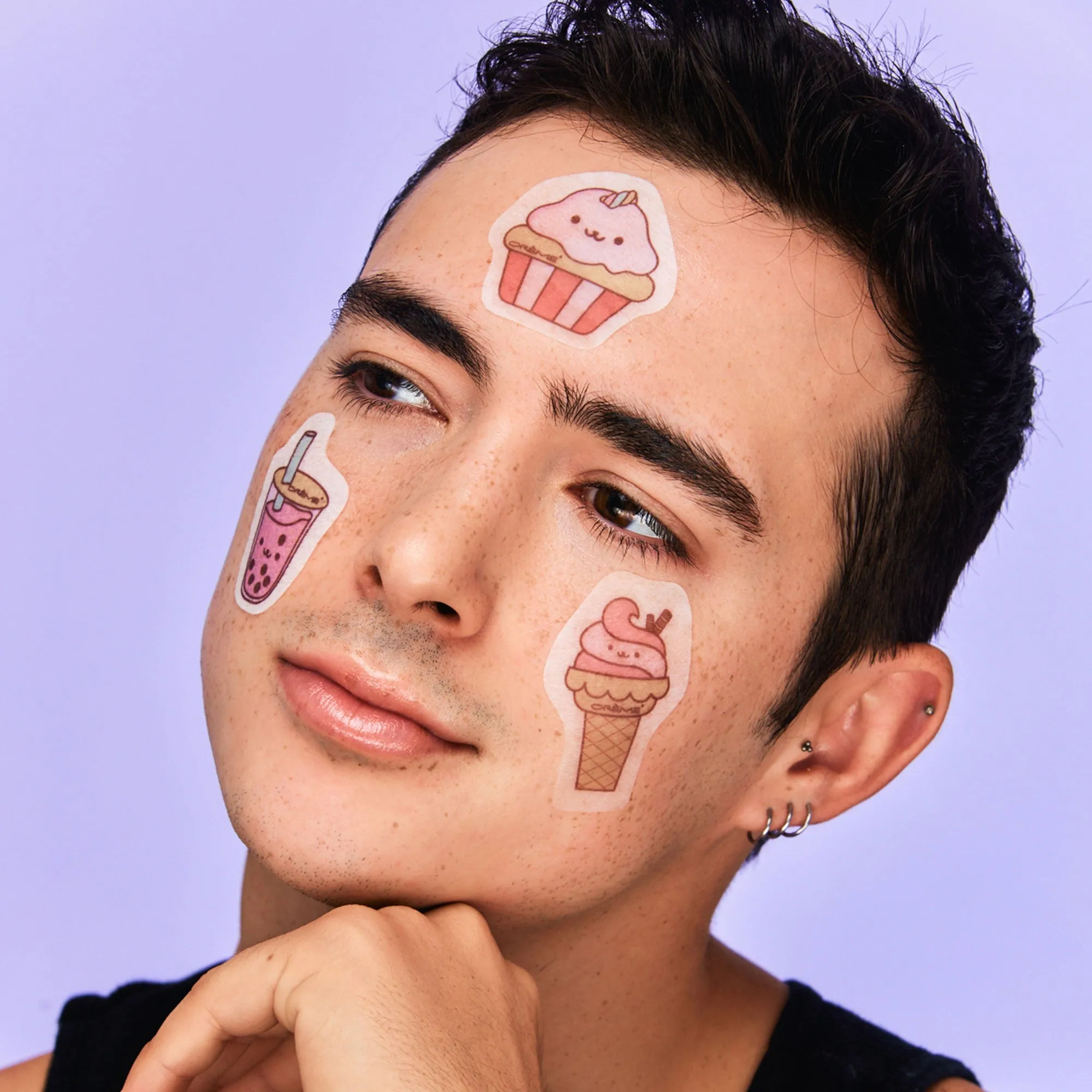 Targeted Hydration Patches For Acne Prone Skin - "Sweet Treats" (3 Pack)