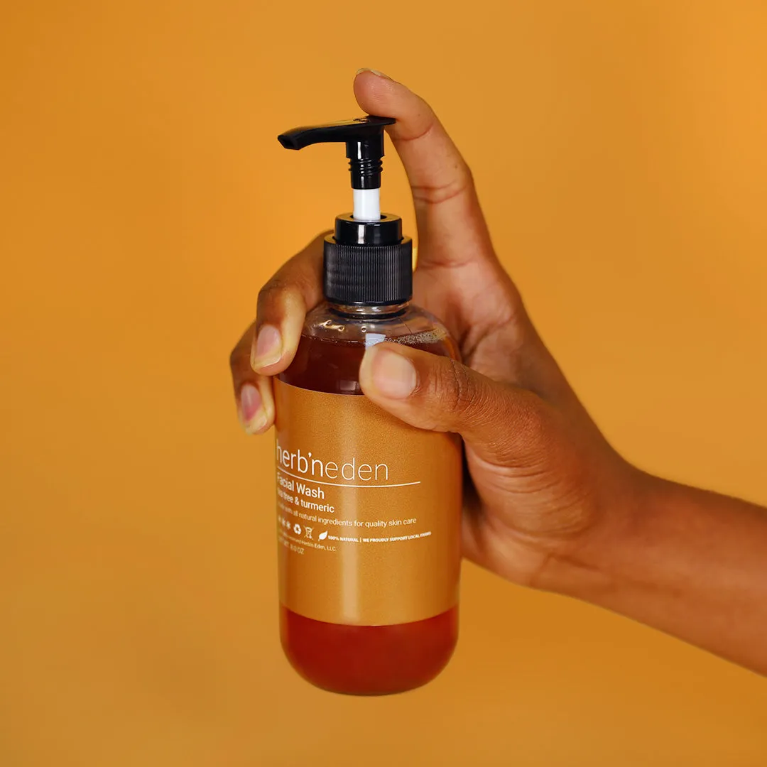 Tea Tree & Turmeric Facial Wash