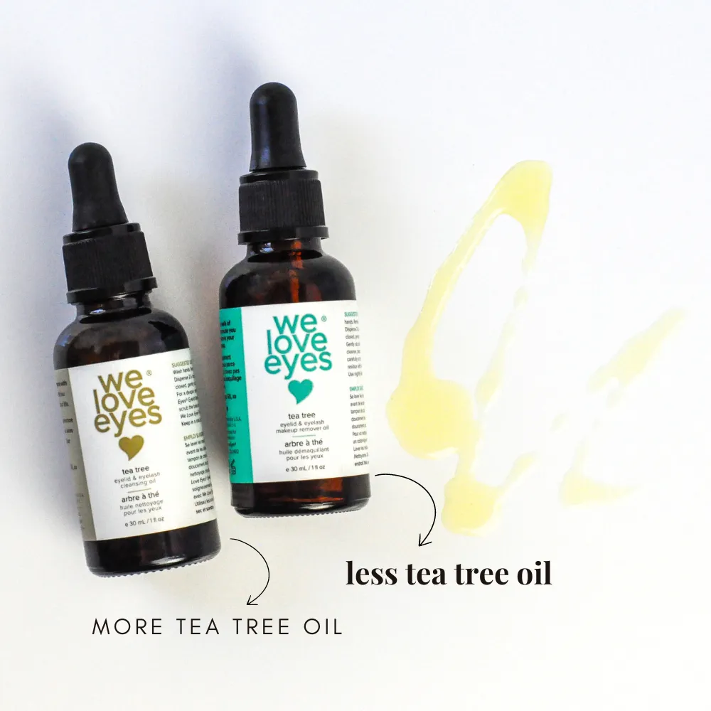 Tea Tree Eye Makeup Remover Oil Sample