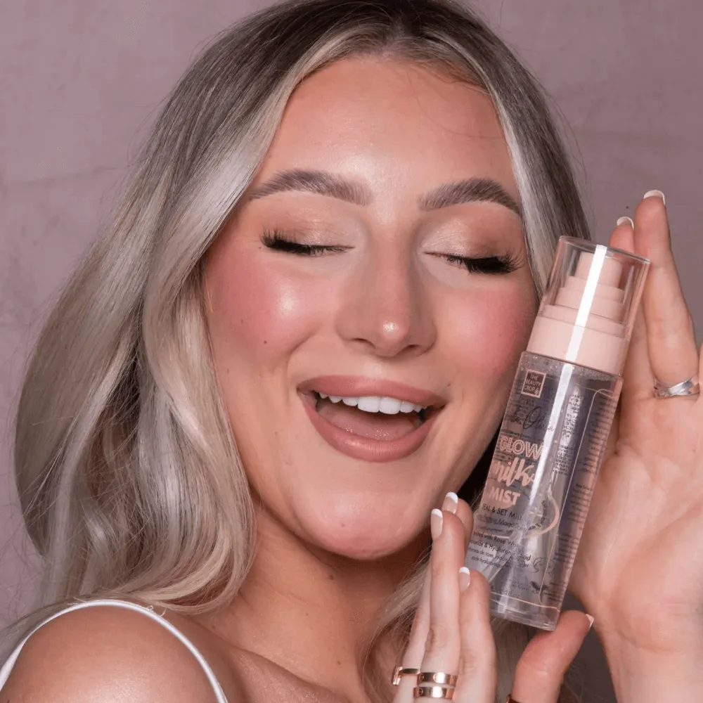 The Beauty Crop Limited Edition Amelia Olivia Glow Milk Seal & Set Mist 100ml