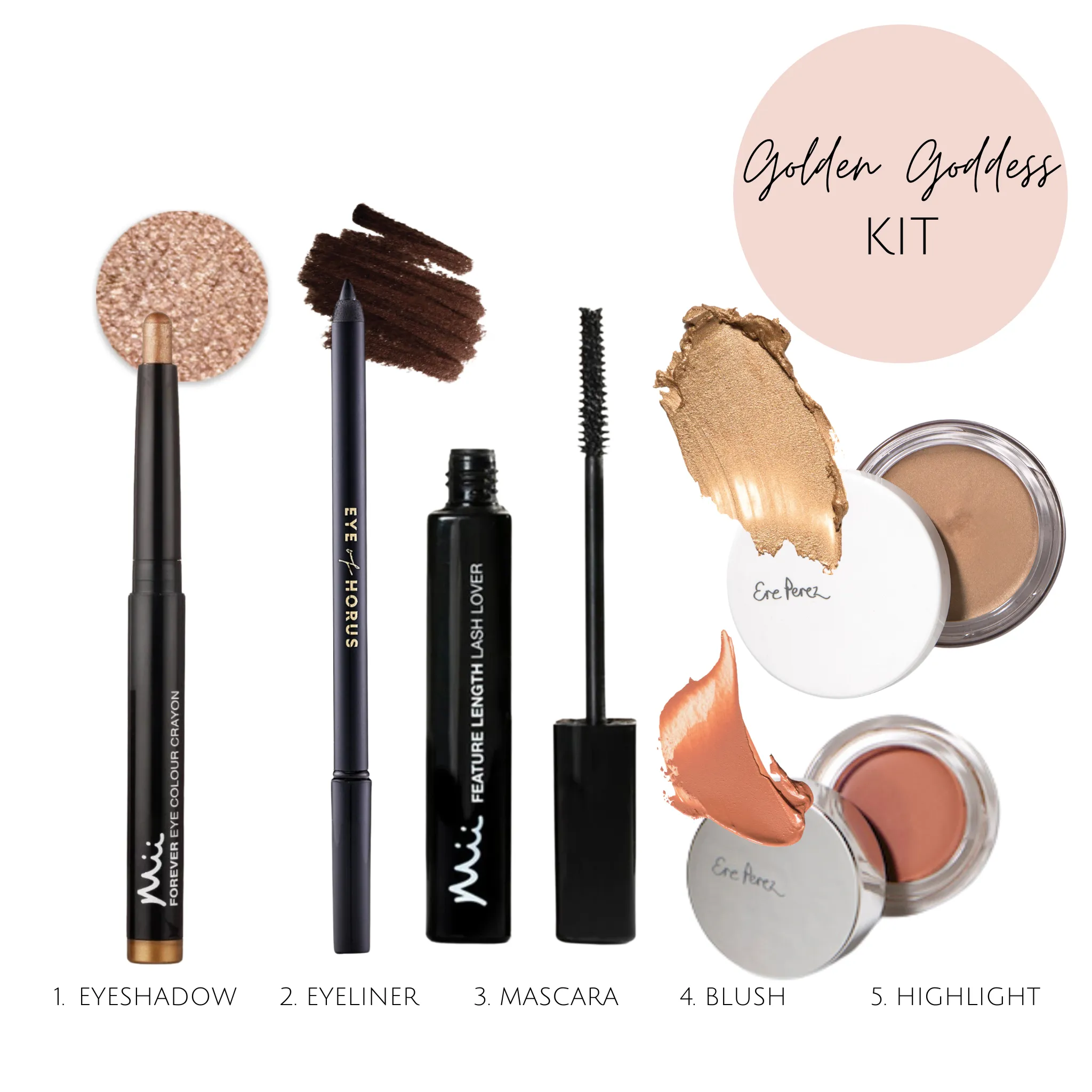 The Golden Goddess Makeup Kit