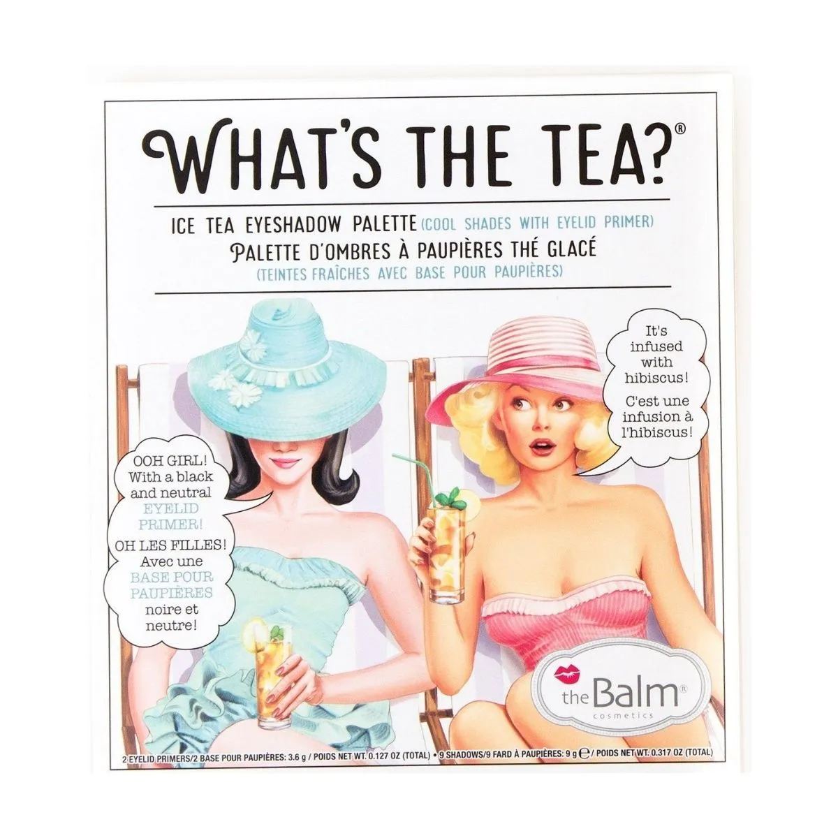theBalm What's The Tea? Ice Tea Eyeshadow Palette. 30% off