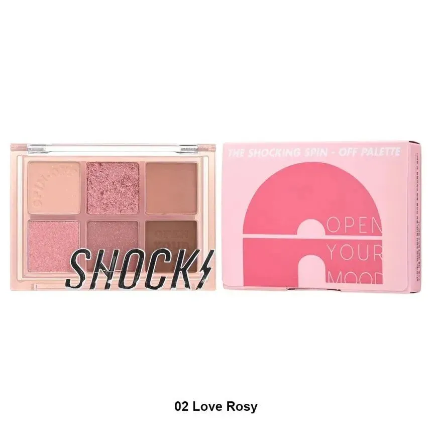 TONYMOLY The Shocking Spin Off Palette 02 Love Rose بالت شدو