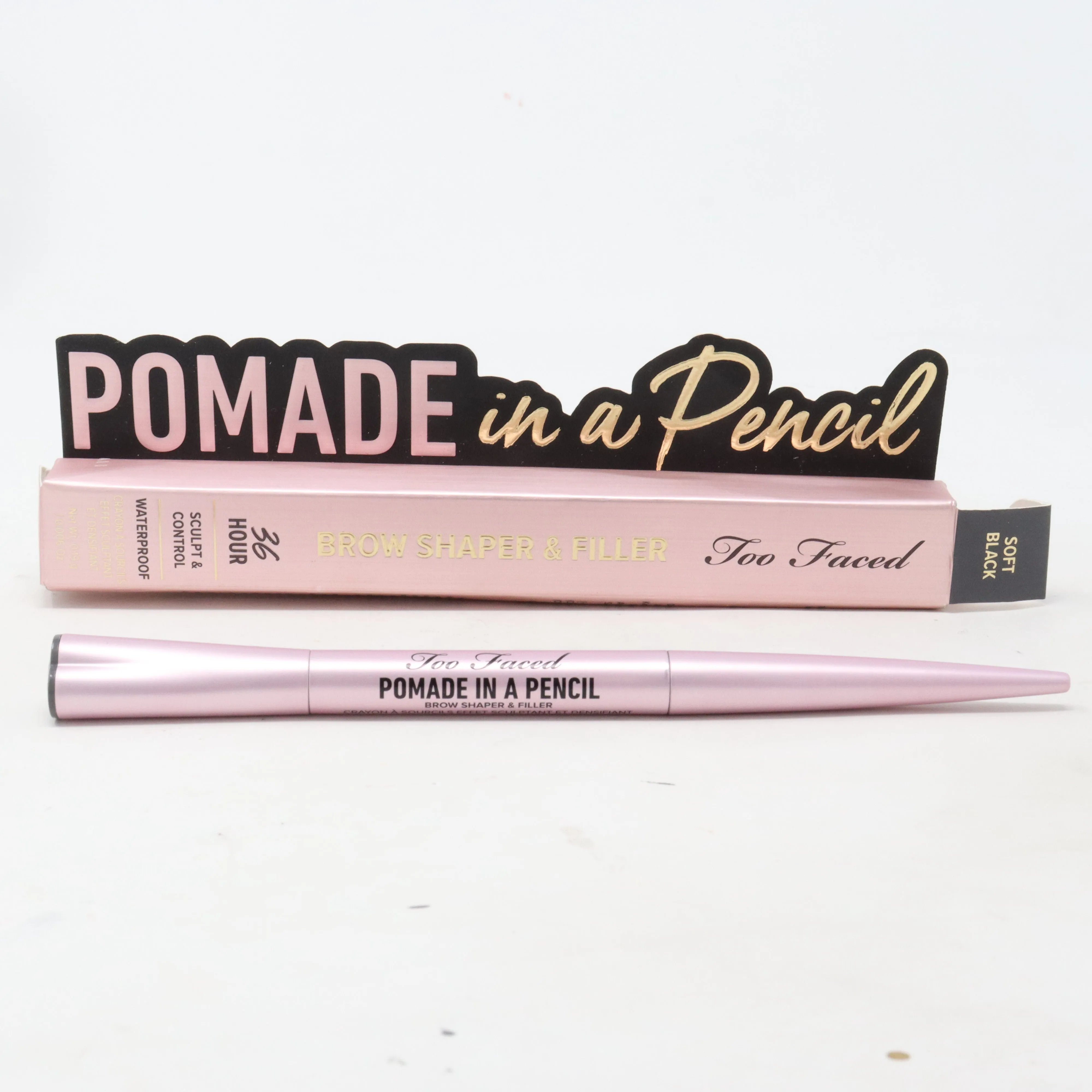 Too Faced Pomade In Pencil Eyebrow Shaper & Filler  0.006oz/0.19g New With Box