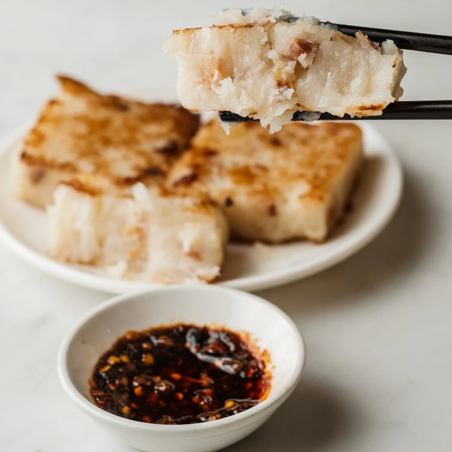 Turnip Cake (Lo Bak Go) (蘿蔔糕)
