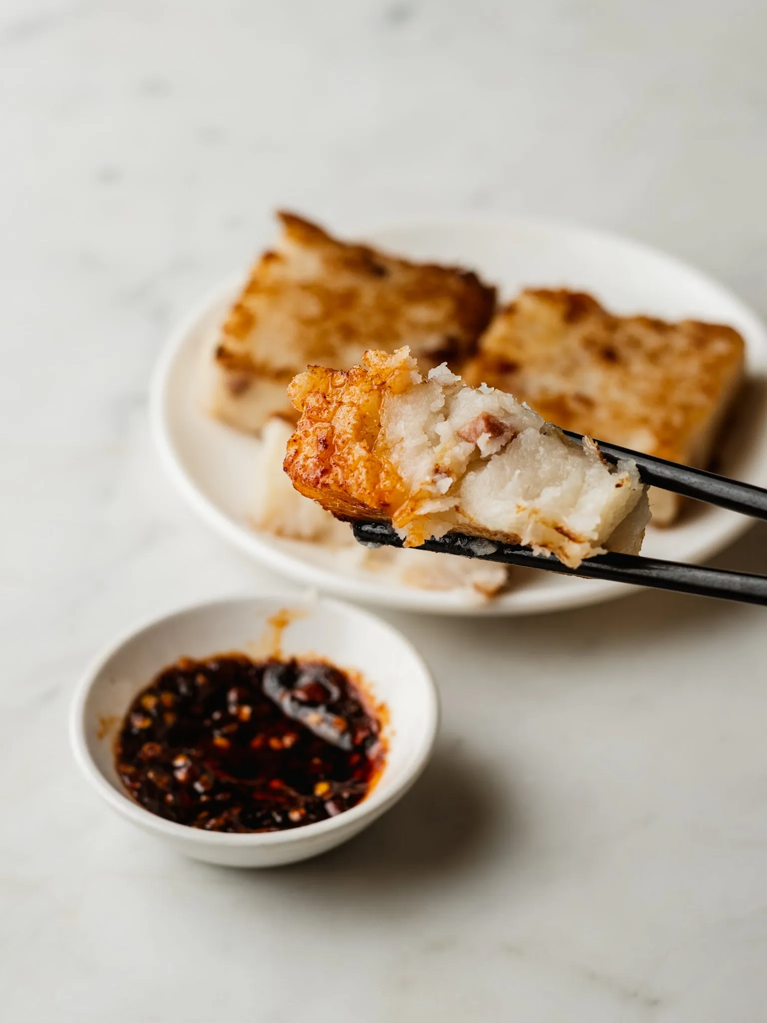 Turnip Cake (Lo Bak Go) (蘿蔔糕)