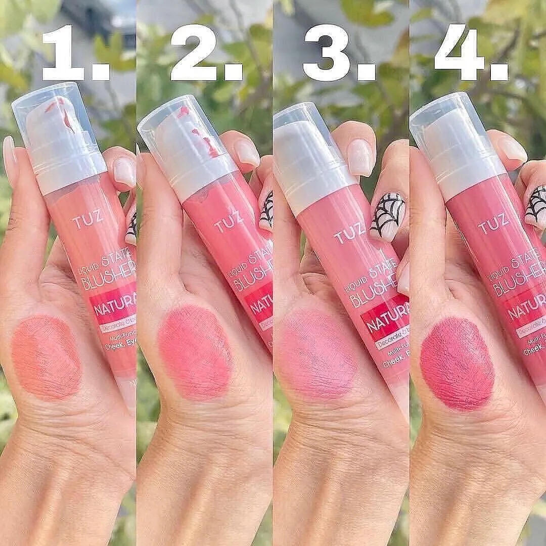 TUZ - 4pcs Creamy Liquid Blush