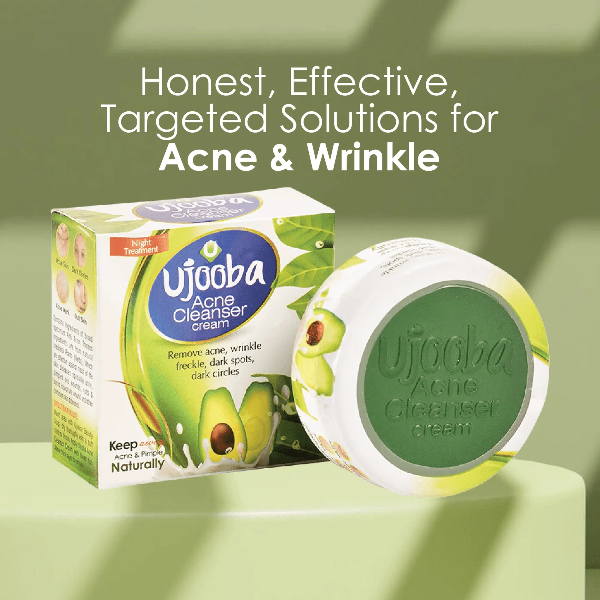 Ujooba Acne Cleanser Beauty Cream - 34g