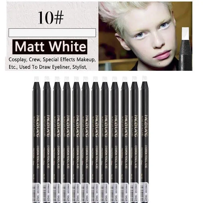 Ultimate 12PCS Waterproof Eyebrow Pencil Set for Flawless Brows