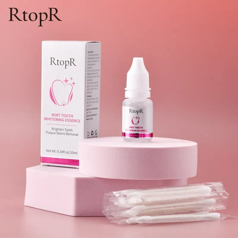 Unisex Teeth Oral Hygiene Essence Whitening Essence Daily Use Effective Remove Plaque Stains Cleaning Product teeth Cleaning Water 10ml