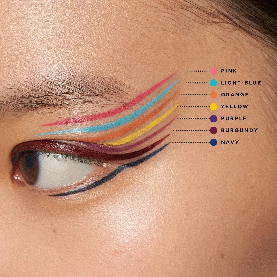 UZU Eyeliner By Flowfushi - Brownish Black (Made in Japan)