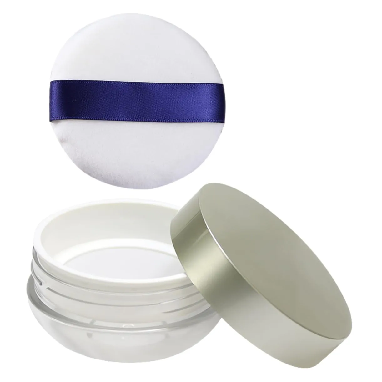 VALICLUD 1pc Portable Loose Powder Holder Empty Cosmetic Powder Box for Makeup Compact and Easy to Carry for Women
