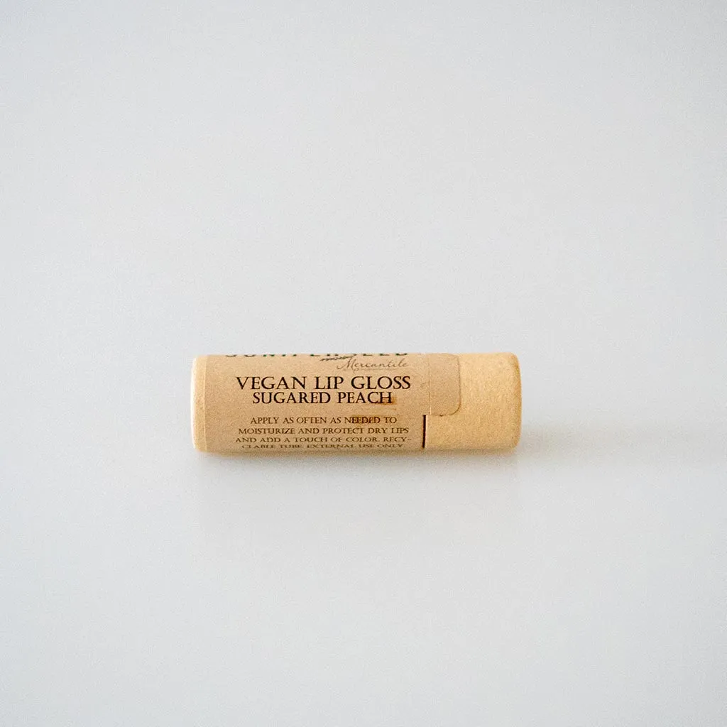 Vegan Lip Gloss in Paper Tube - 3 Shades