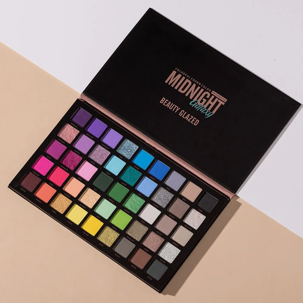 Vibrant 45-Color Eyeshadow Palette in Pink B160