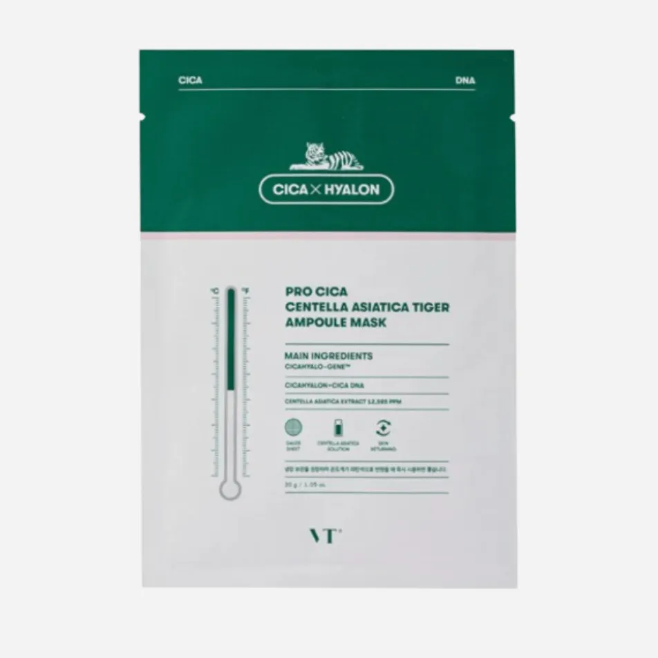 VT PRO CICA CENTELLA ASIATICA TIGER AMPOULE MASK 1ea
