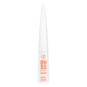 W7 Oh So Sensitive Hypo-allergenic  Liquid Eyeliner - Black