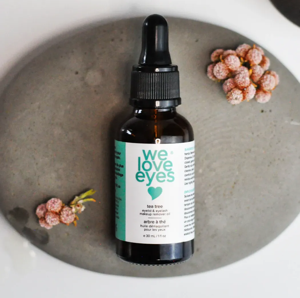 WE LOVE EYES Tea Tree Eye Makeup Remover Oil