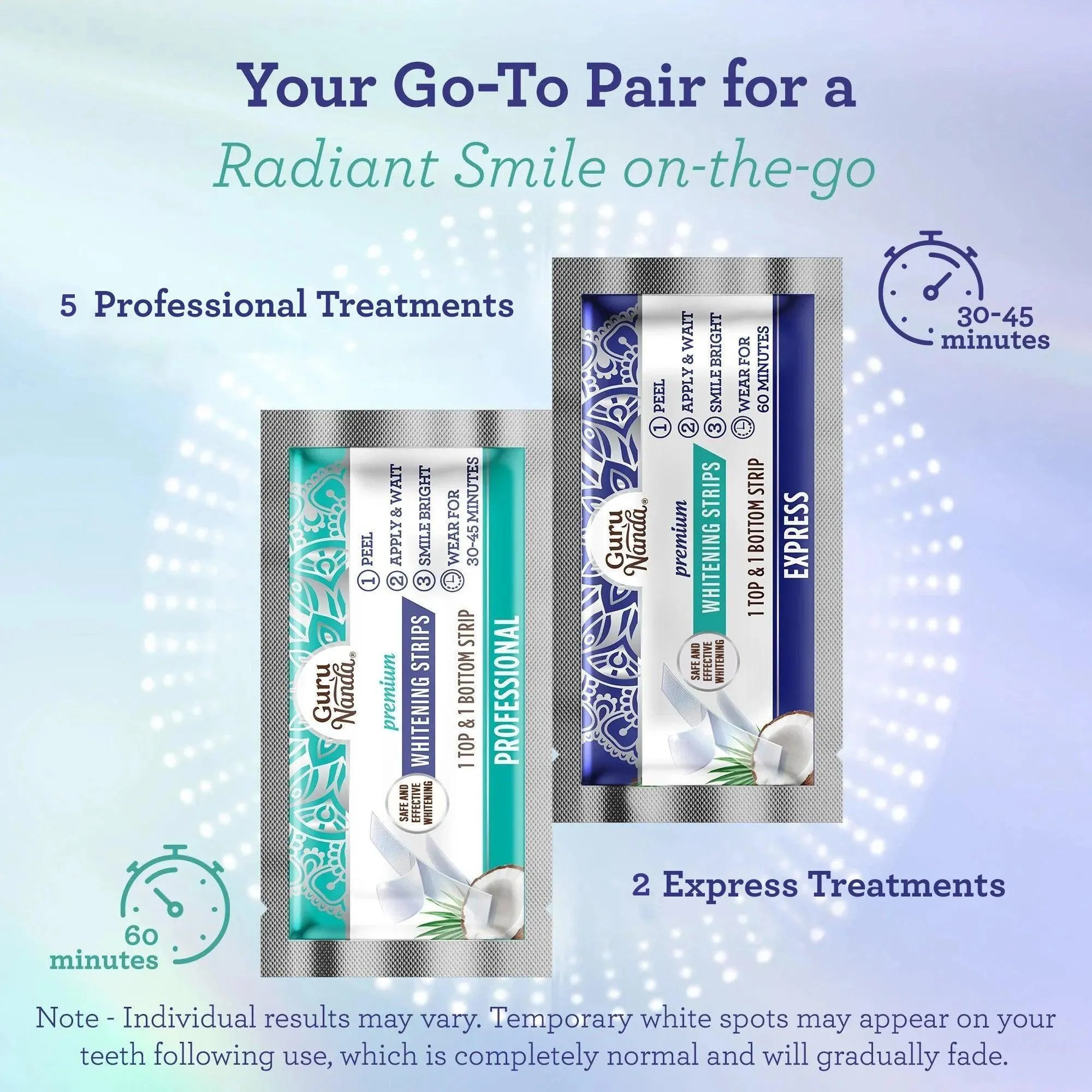 Whitening Strips (7-day treatment) - 24 pack
