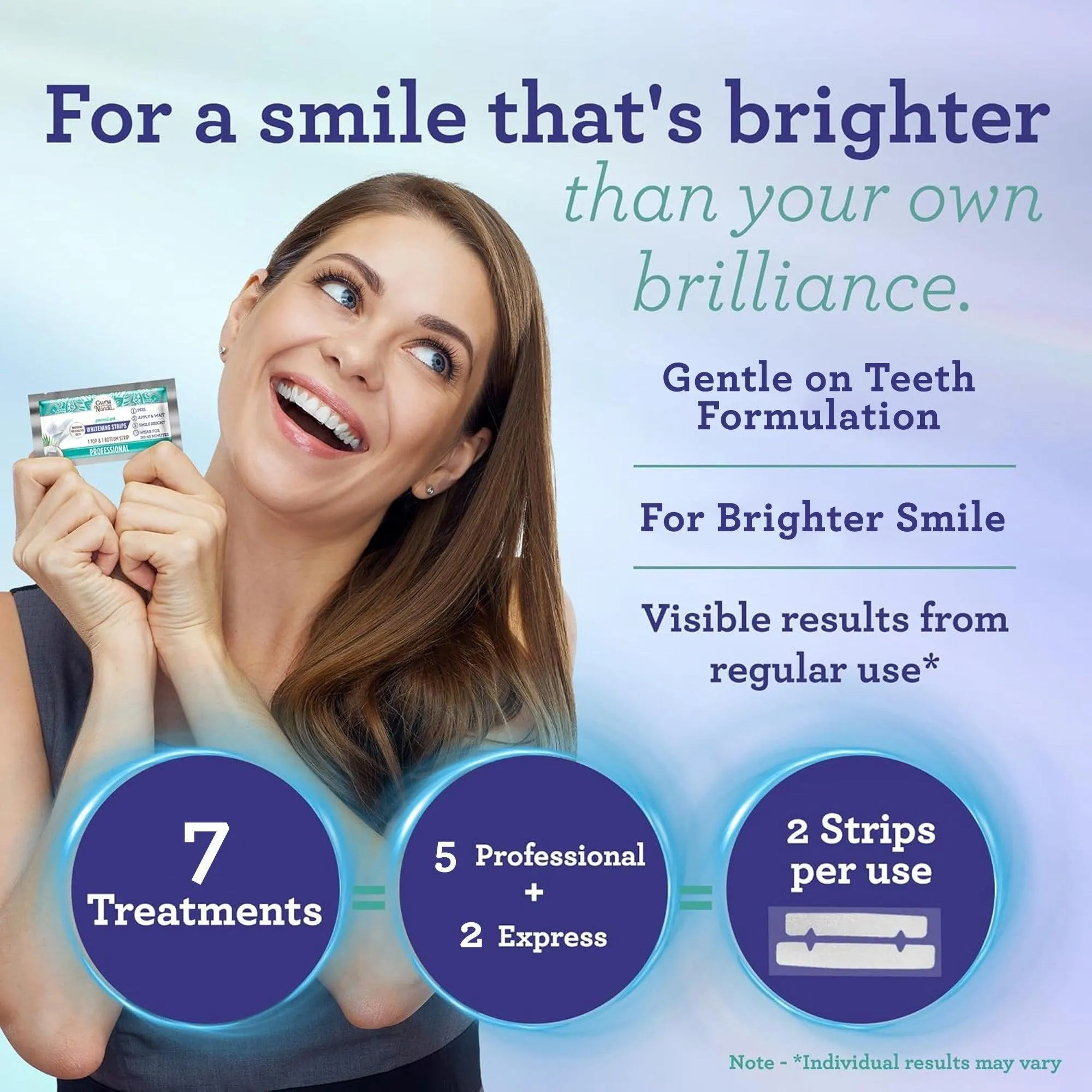 Whitening Strips (7-day treatment) - 24 pack