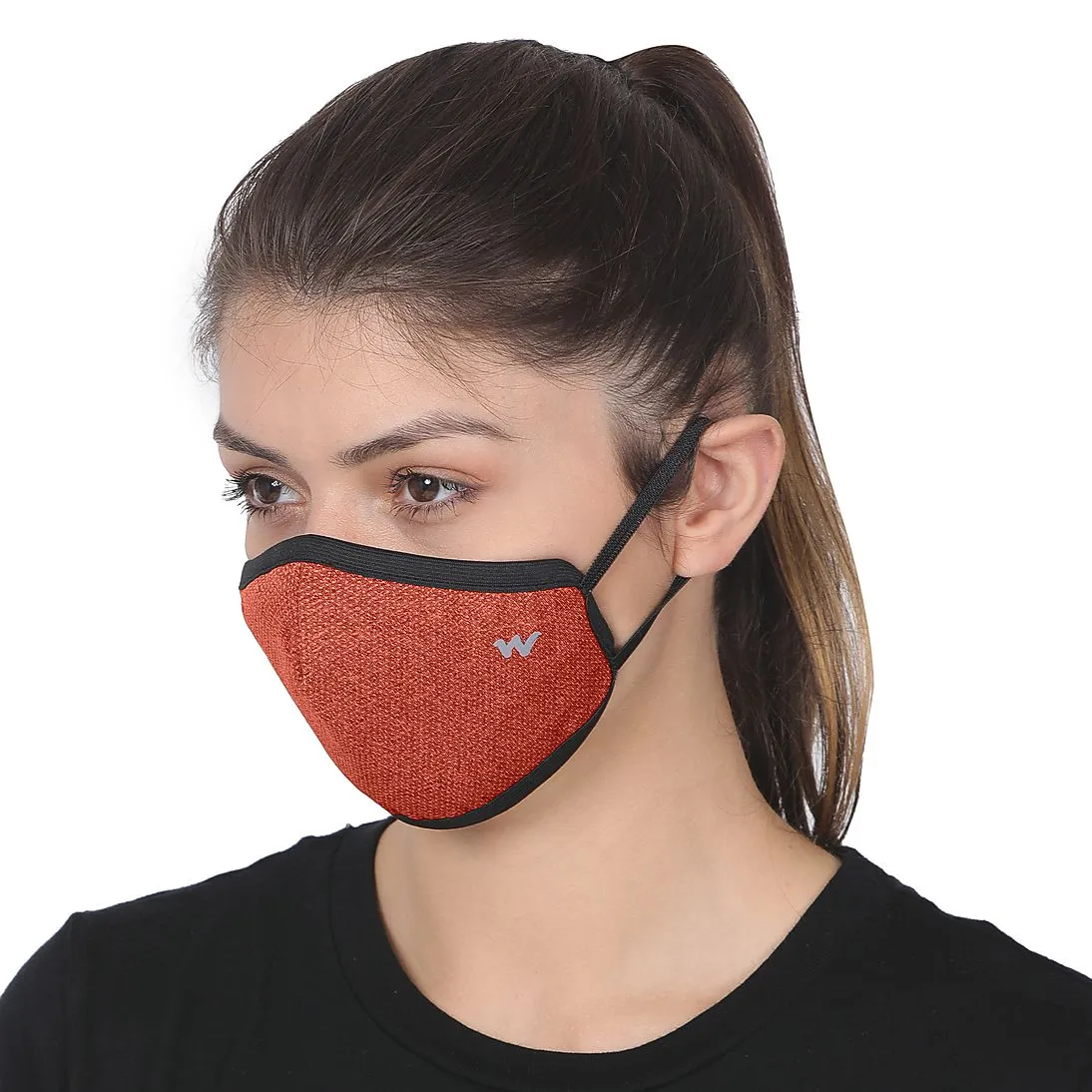 Wildcraft Multicolor Super Cotton Mask for Men and Women with Neck strap (Pack of 3)