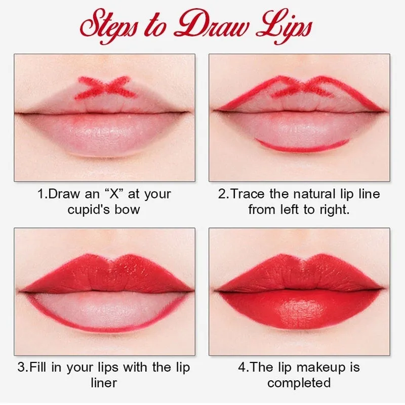 🎅X-Mas Sale🎄Drawing Lip Line and Painting Lip in One