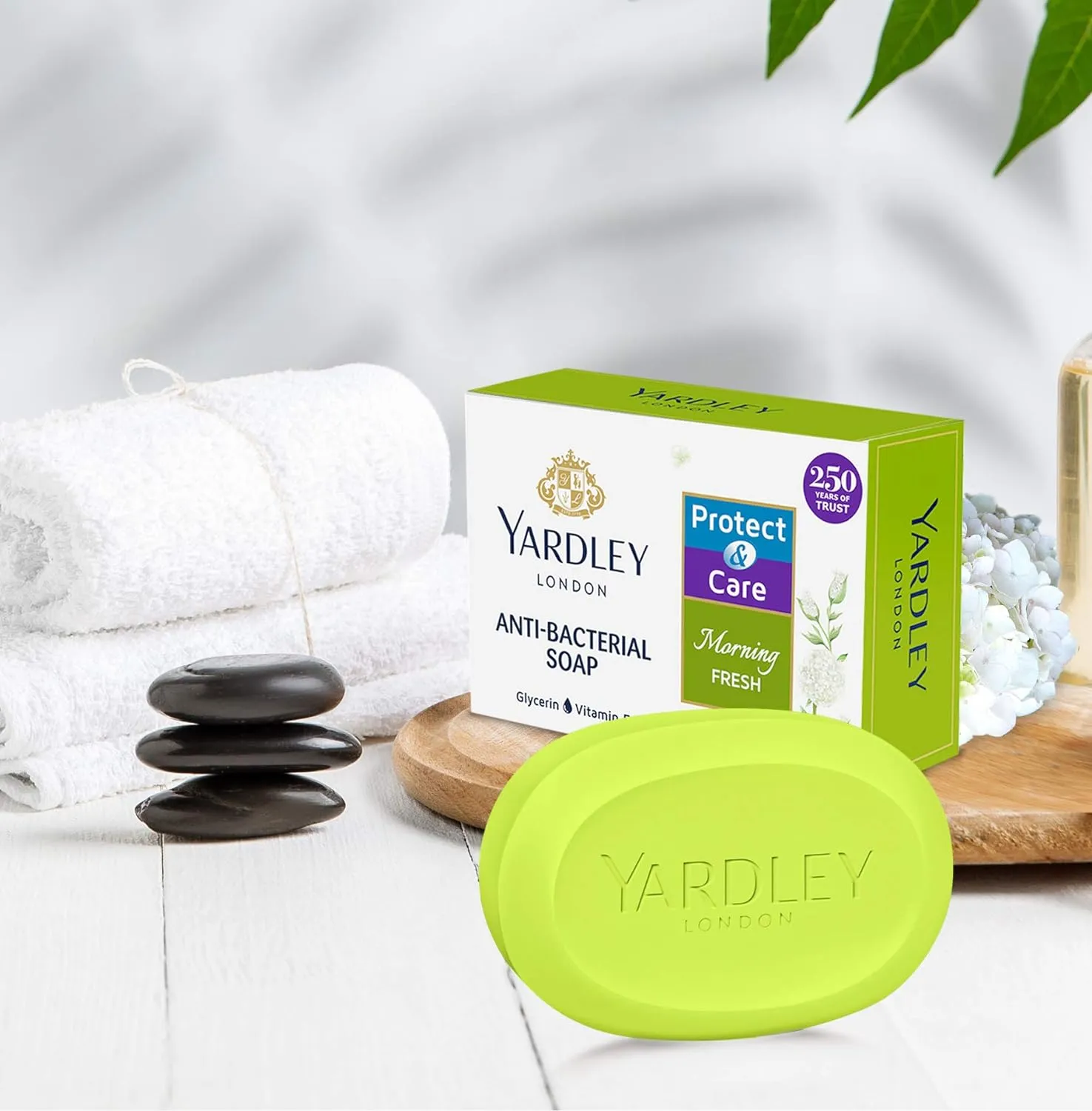 Yardley London Antibacterial Soap Morning Fresh (100gm)