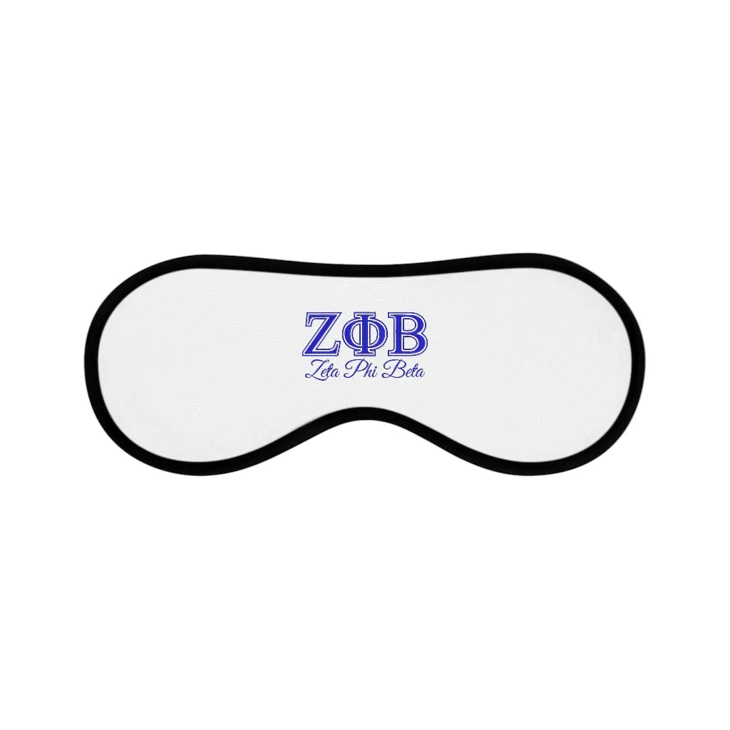 Zeta Phi Beta Sleeping Mask